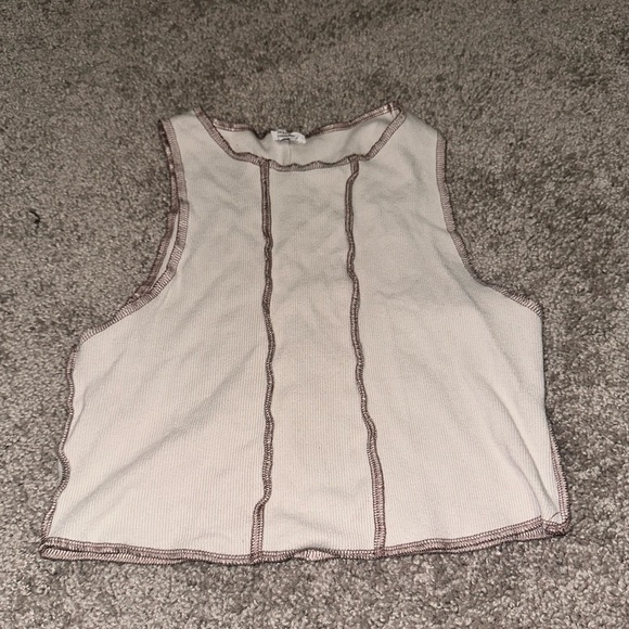 Urban Outfitters, size small brown crop top - Picture 1 of 2